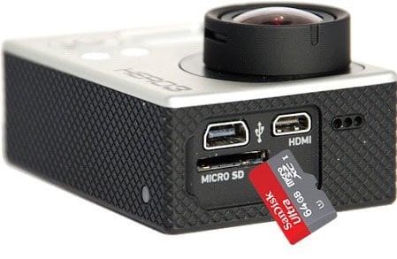 GoPro Kamera ve SD Kart