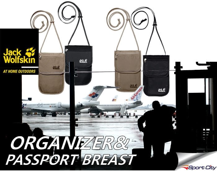 jack wolfskin organizer neck pouch