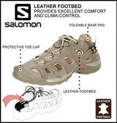 Salomon LEATHER FOOTBED