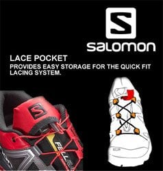 Salomon Lace Pocket Teknolojisi