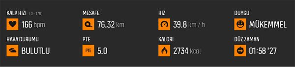 Suunto Saat Grafikleri