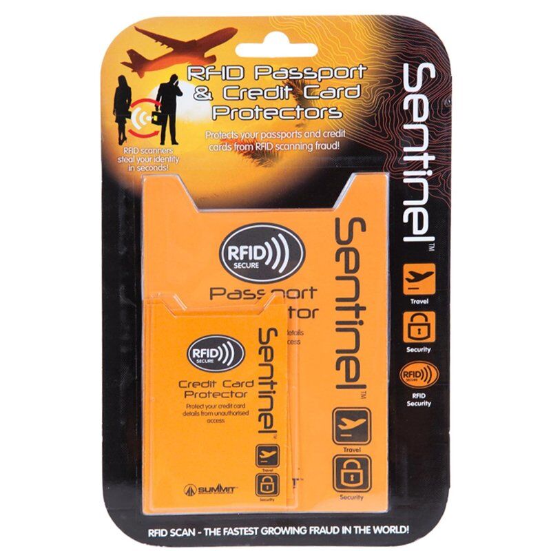 Sentinel RFID Engelleyici Kredi Kartı ve Pasaport Kılıfı