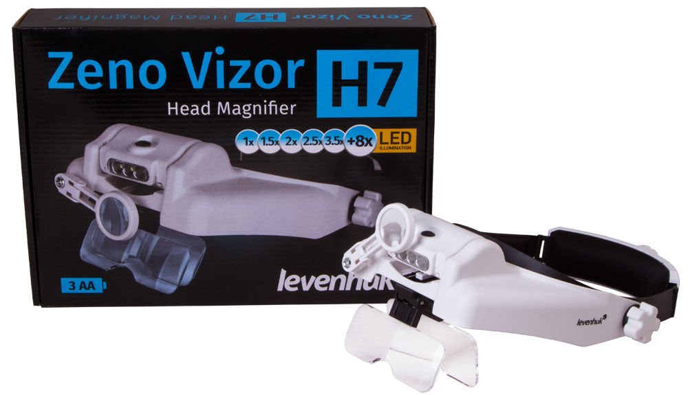 Levenhuk Zeno Vizor H7 Baş Büyüteci