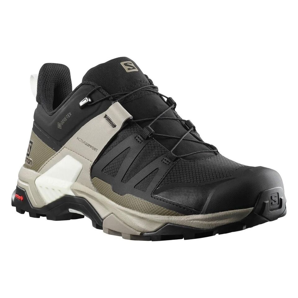 Salomon X Ultra 4 Gore-Tex Erkek Ayakkabı Siyah-Yeşil - 46,5