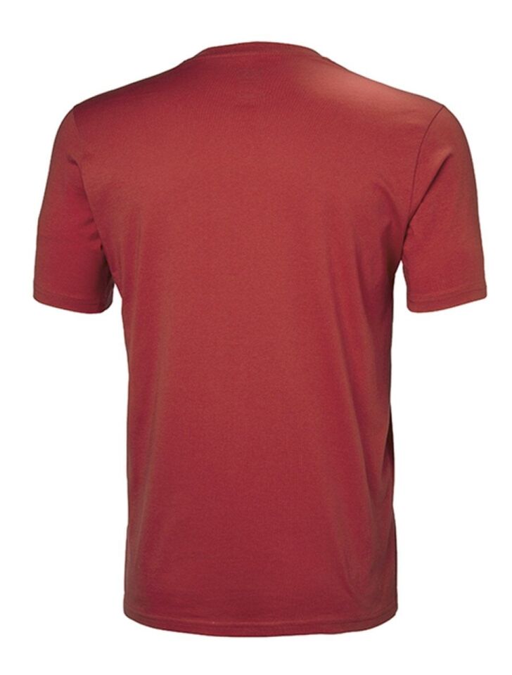 Helly Hansen Logo Erkek T-Shirt Kırmızı - S