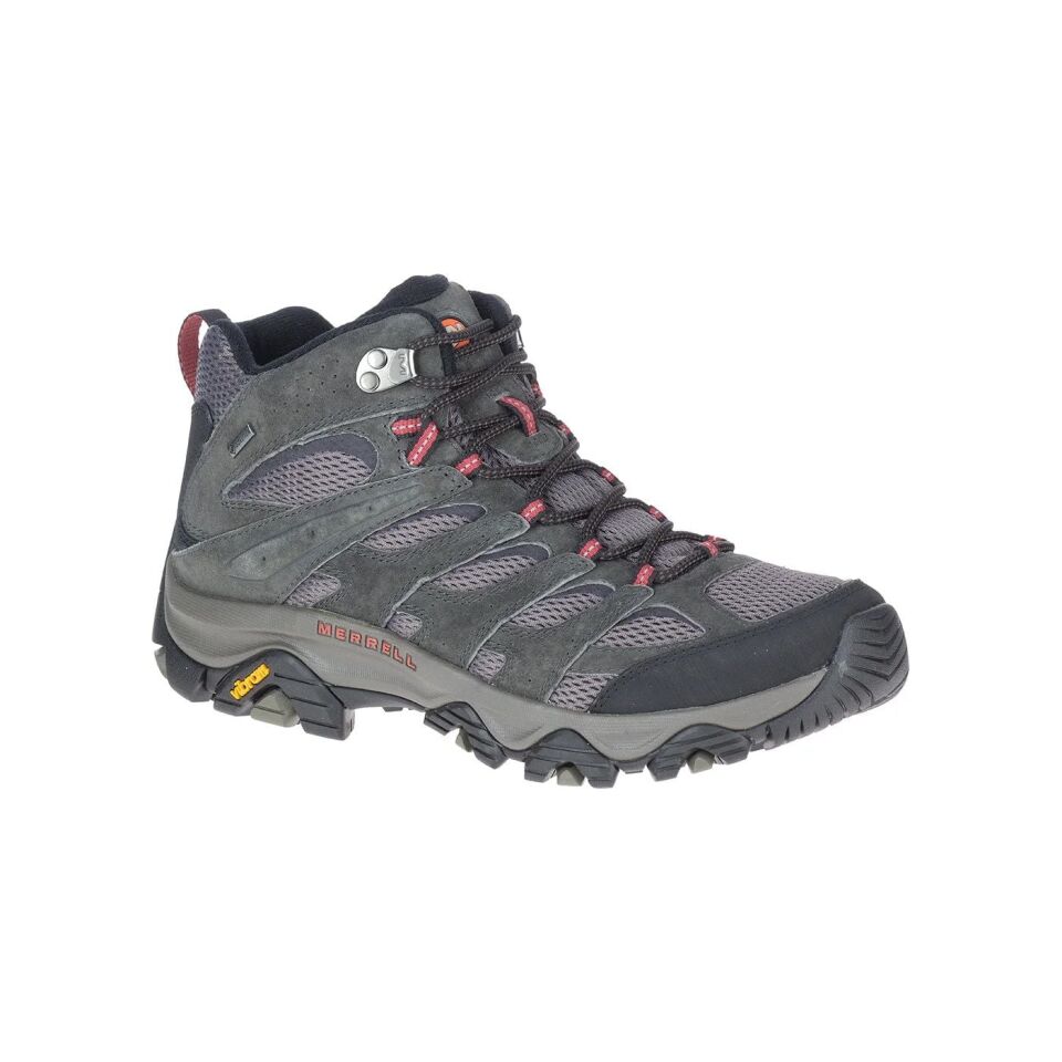 Merrell Moab 3 Mid Gore-Tex Erkek Bot Gri-Füme - 46