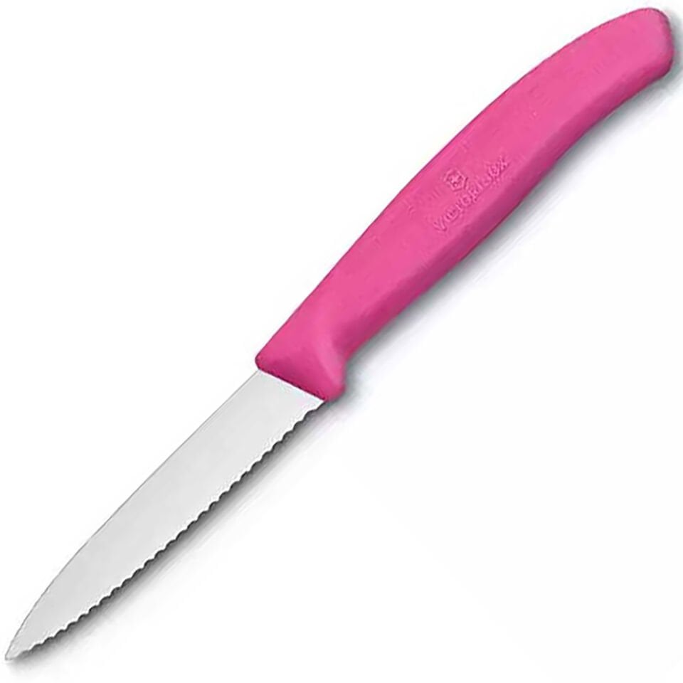 Victorinox 6.7636.L115 8cm Sivri Uç Tırtıklı Soyma Bıçağı