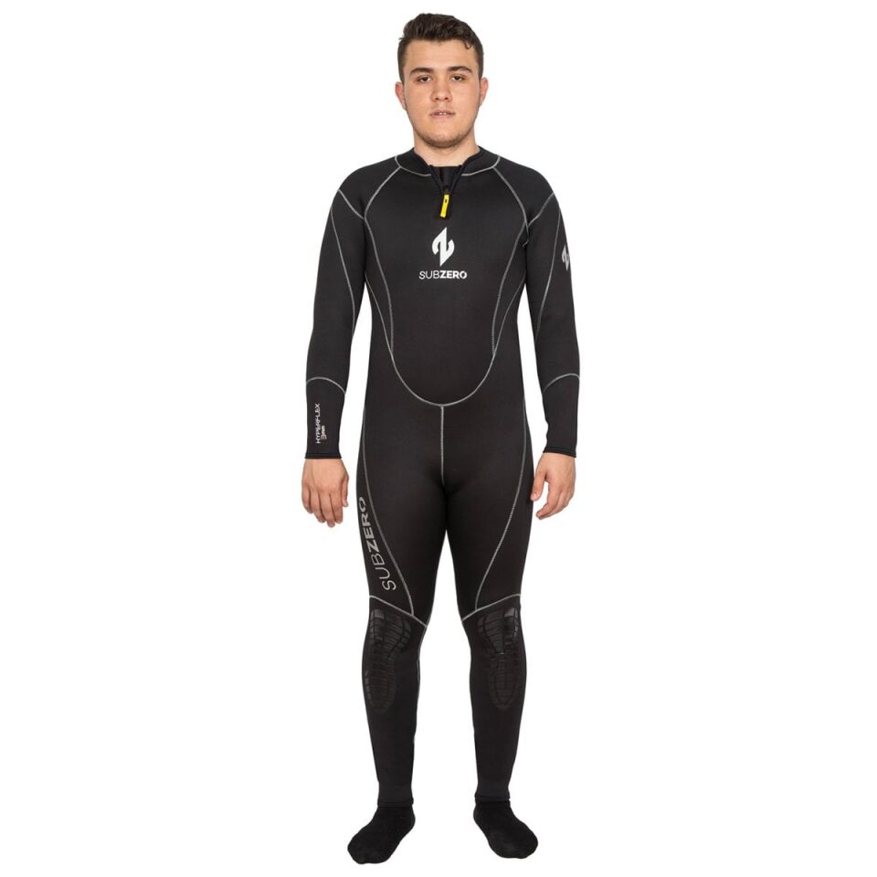 Subzero Hyperflex Elbise 3mm Erkek Tulum Siyah - L
