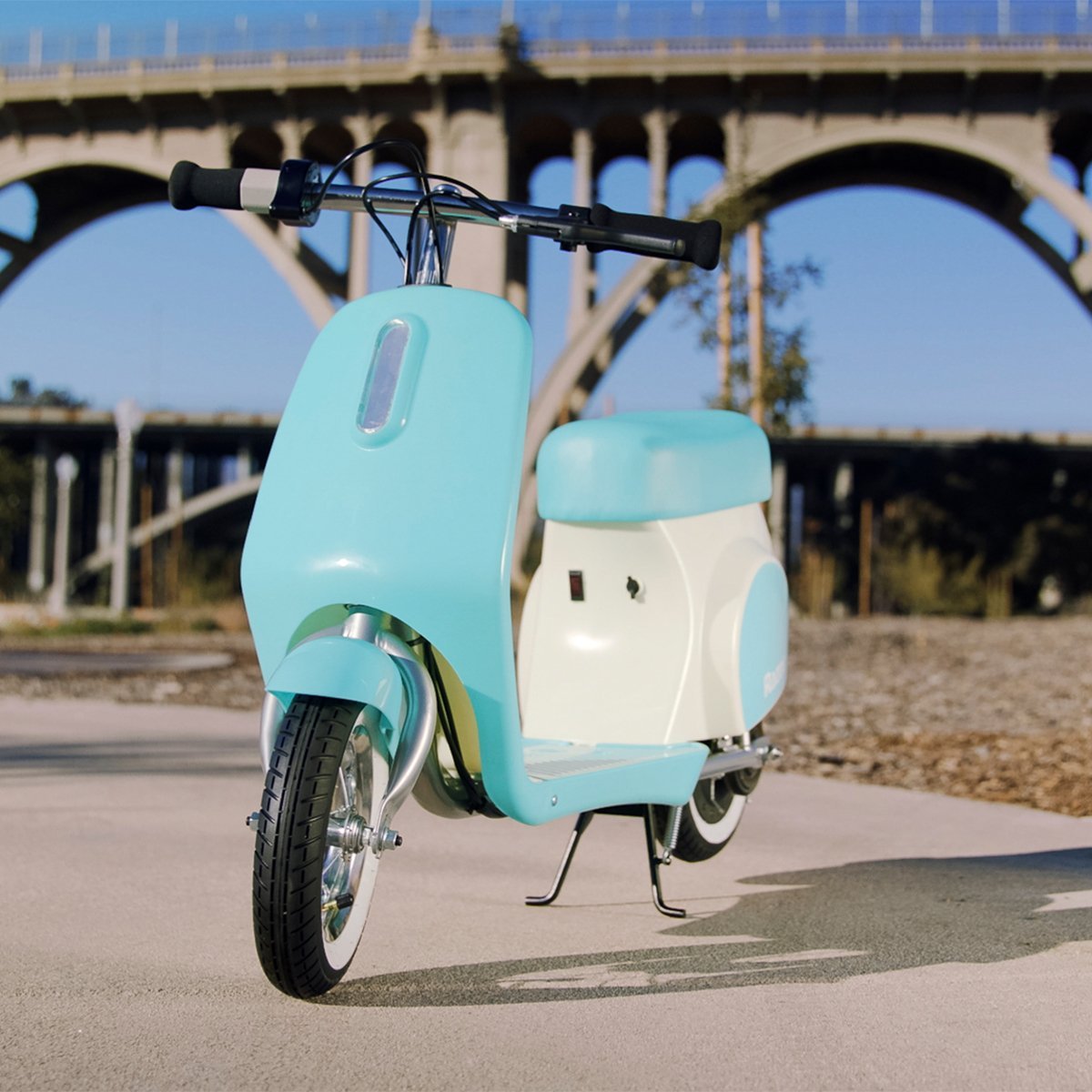 Razor Pocket Mod Petite Elektrikli Motorsiklet Mavi