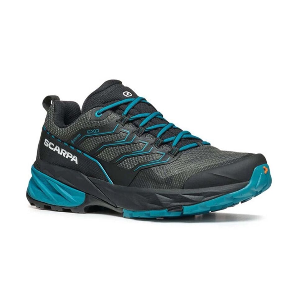 Scarpa Rush Gore-Tex Unisex Ayakkabı Siyah-Mavi - 38