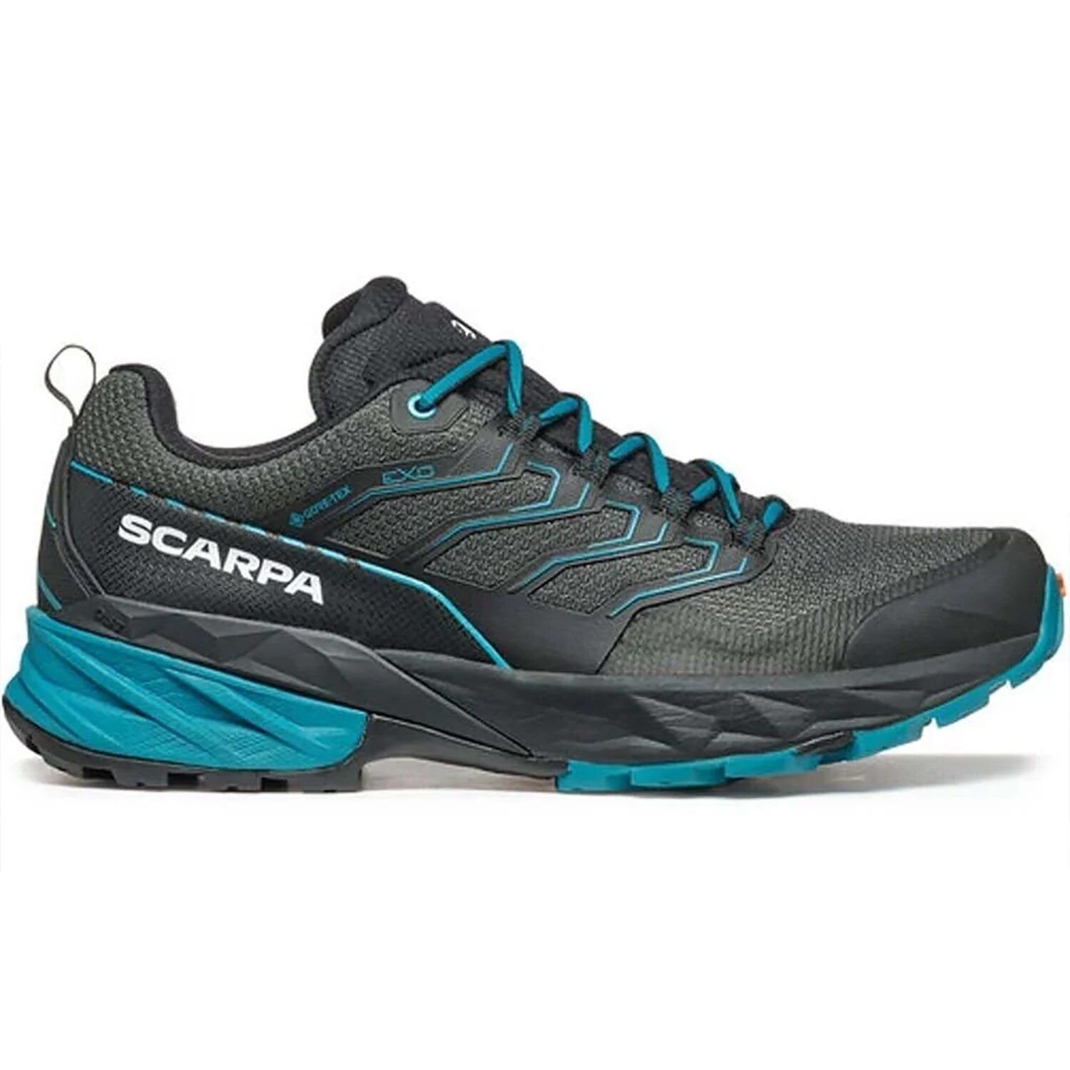 Scarpa Rush Gore-Tex Unisex Ayakkabı Siyah-Mavi - 40,5