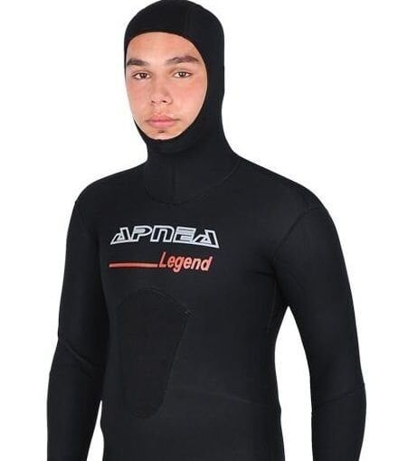 Apnea Legend 7mm Elbise Siyah Siyah - XL