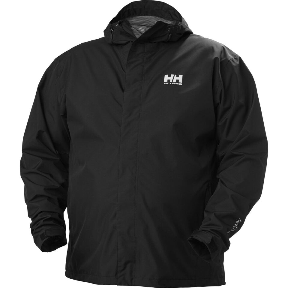 Helly Hansen Seven J Erkek Yağmurluk Siyah - M