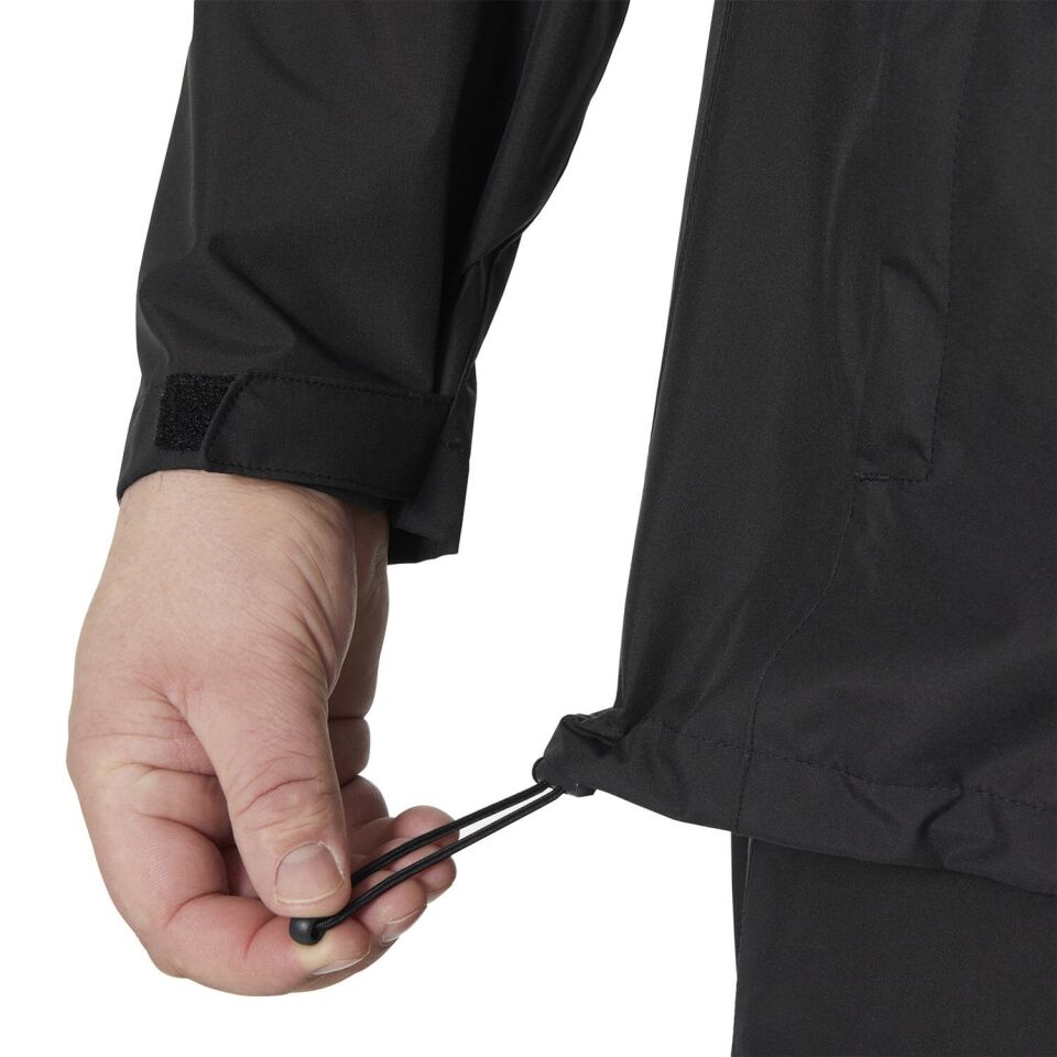 Helly Hansen Seven J Erkek Yağmurluk Siyah - M