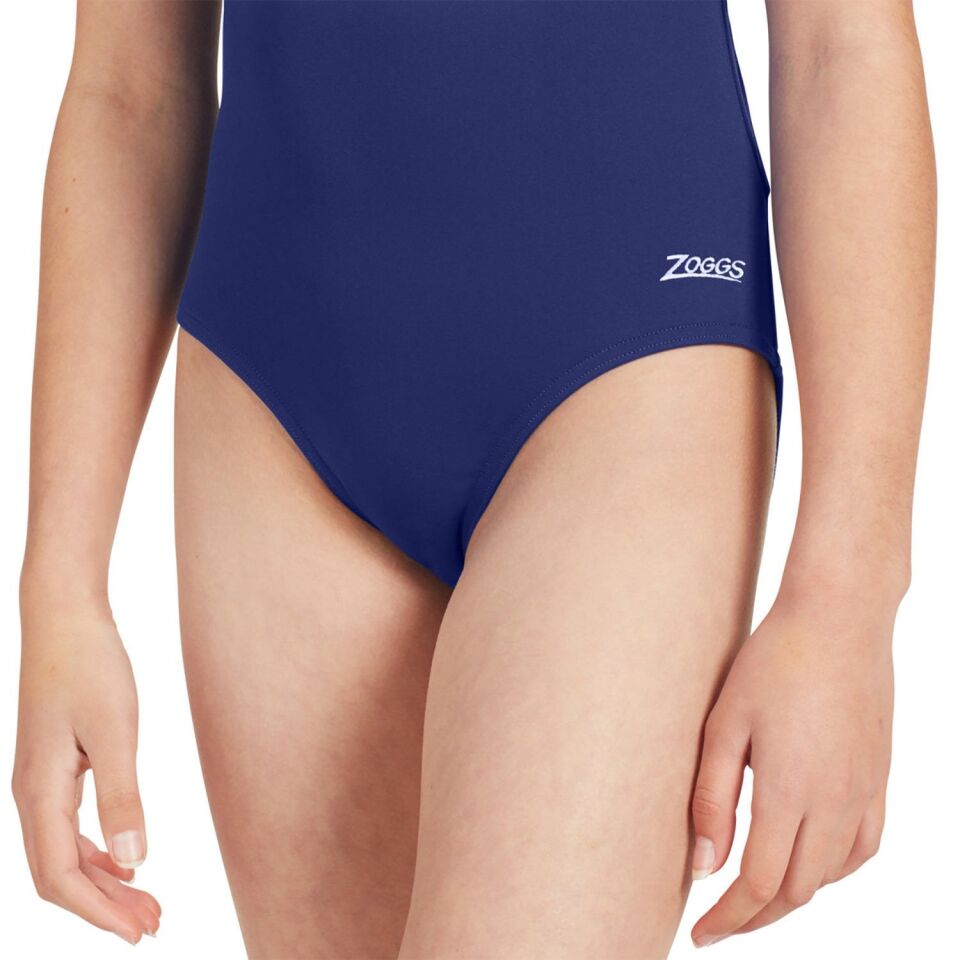 Zoggs Cottesloe Sportsback One Piece Çocuk Mayosu Lacivert - 32