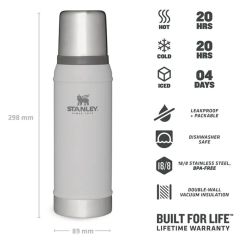 Stanley Klasik Vakumlu Paslanmaz Çelik Termos 0.75 LT
