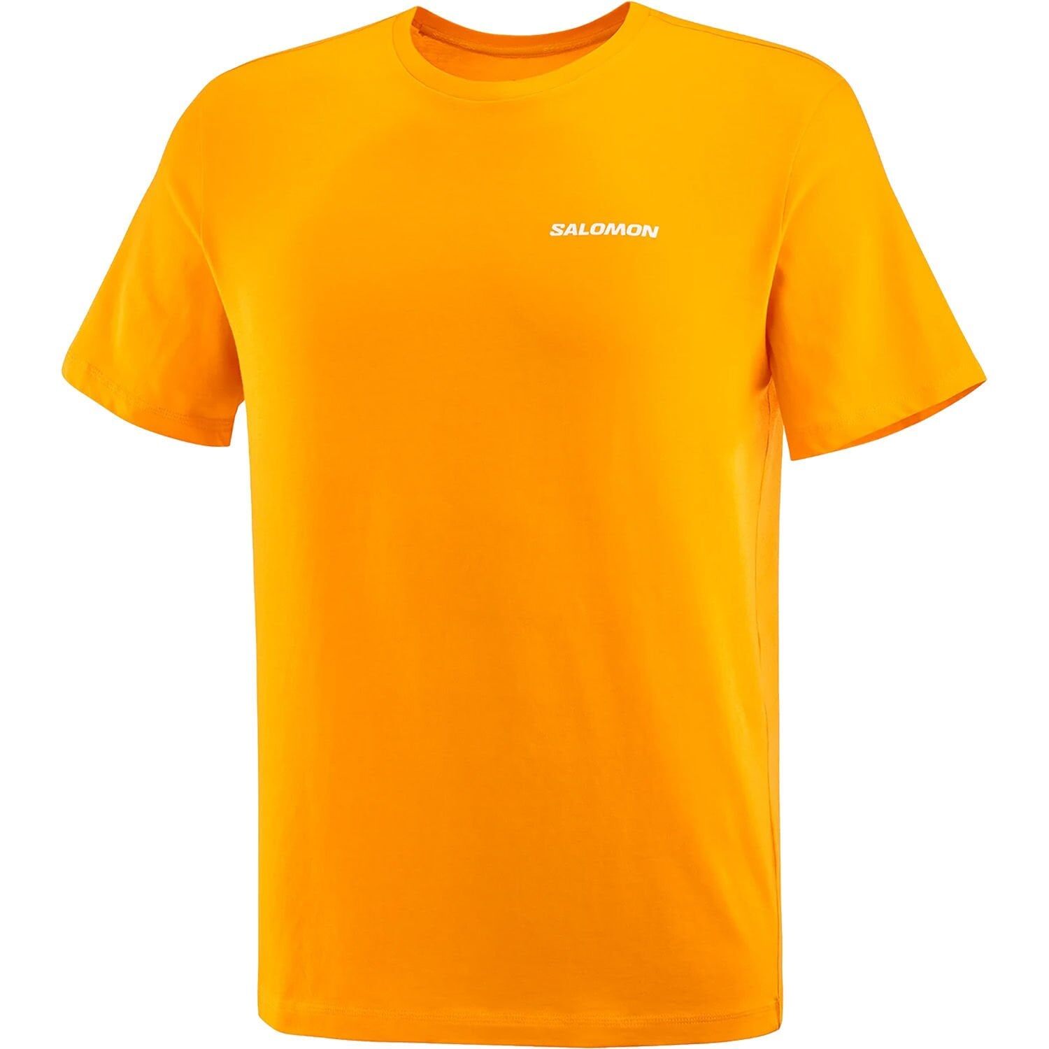 Salomon Graphic Perf SS Tee Erkek T-Shirt Turuncu - M