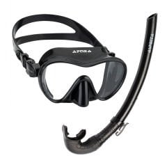 Apnea Royal Maske Şnorkel Set Siyah