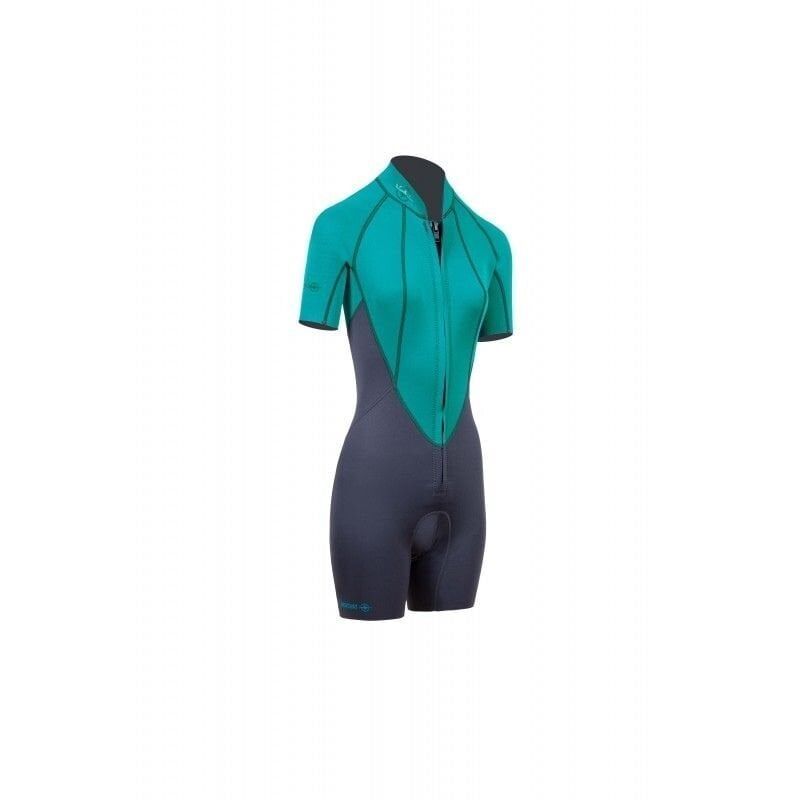 BEUCHAT Shorty ATOLL, 2 mm Kadın Deep Blue XL - Mavi Deep