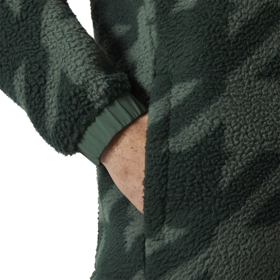 Helly Hansen Panorama Printed Pile Snap Erkek Polar Yeşil - M