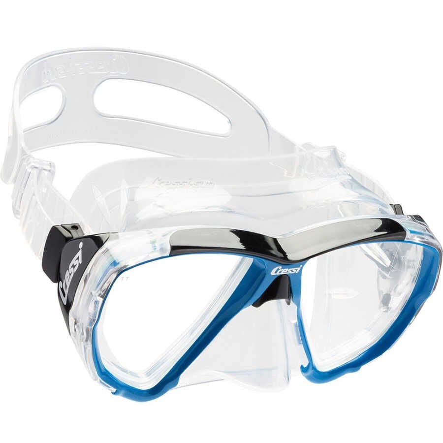 Cressi Big Eyes Dalış Maskesi CLEAR-AZURE