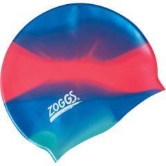 Zoggs Junior Silicone Cap Multi Colour Çocuk Bone