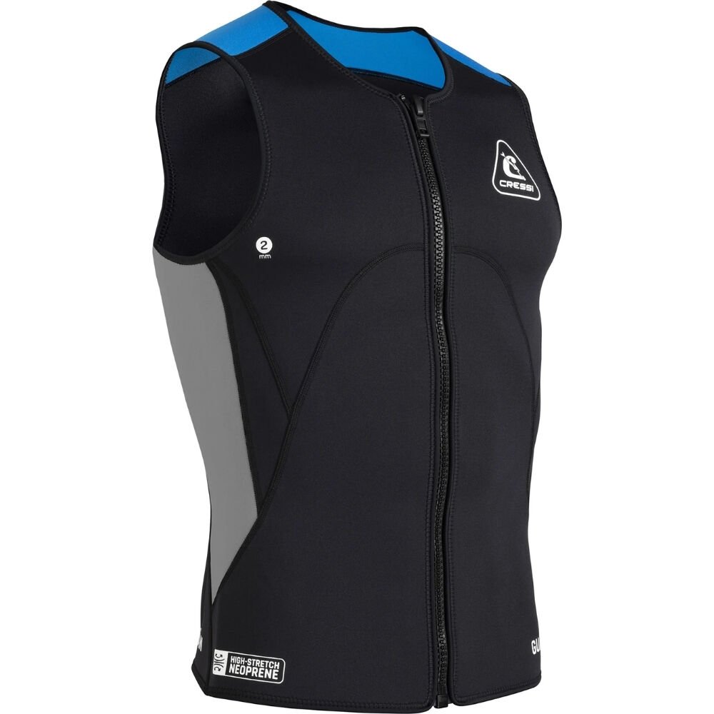 Cressi  Guardian Man Dalış Yeleği BLACK-BLUE - 2MM - S - NO:2
