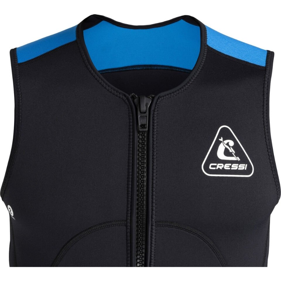 Cressi  Guardian Man Dalış Yeleği BLACK-BLUE - 2MM - M - NO:3