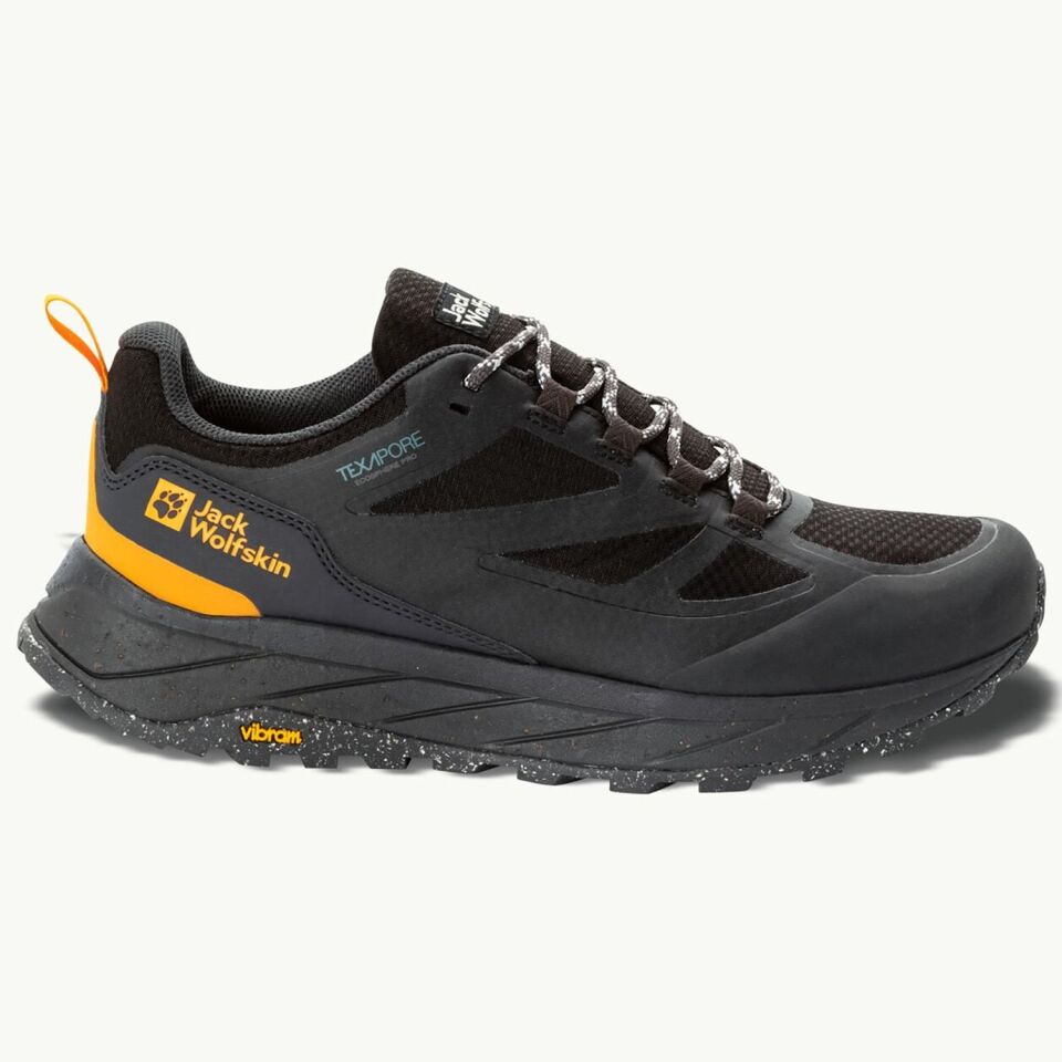 Jack Wolfskin Terraventure Texapore Low Erkek Ayakkabı Siyah - 40,5