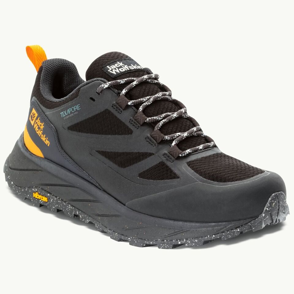 Jack Wolfskin Terraventure Texapore Low Erkek Ayakkabı Siyah - 42,5