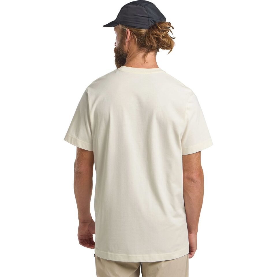 Jack Wolfskin Brand Tee Erkek T-Shirt Beyaz - XL