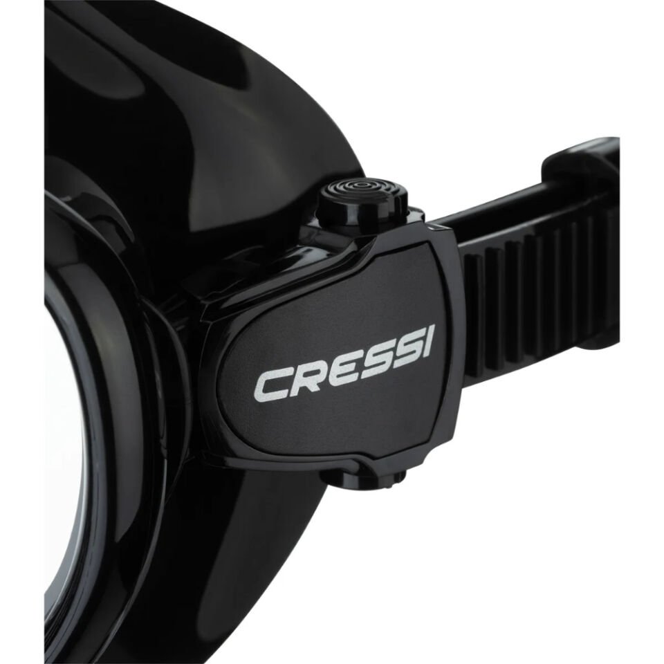 Cressi Metis Action Dalış Maskesi BLACK-BLACK