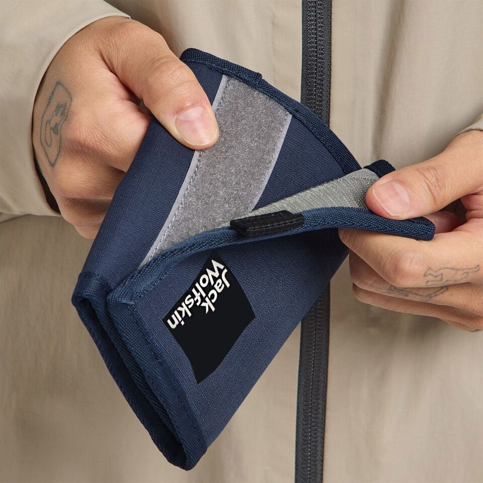 Jack Wolfskin Gutleut Wallet Unisex Cüzdan Mavi - 1 Litre