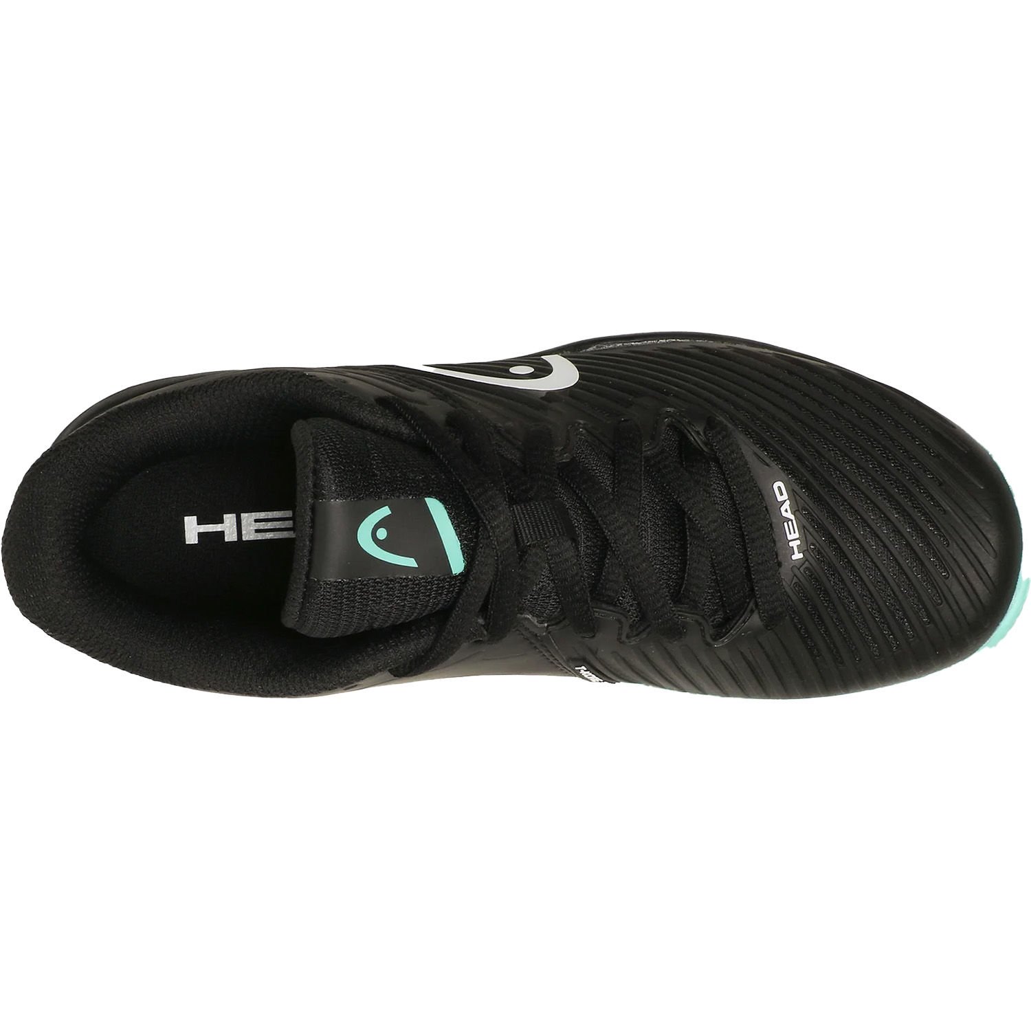 Head Revolt Pro 4.0 Clay Toprak Kort Çocuk Tenis Ayakkabı Siyah - 39