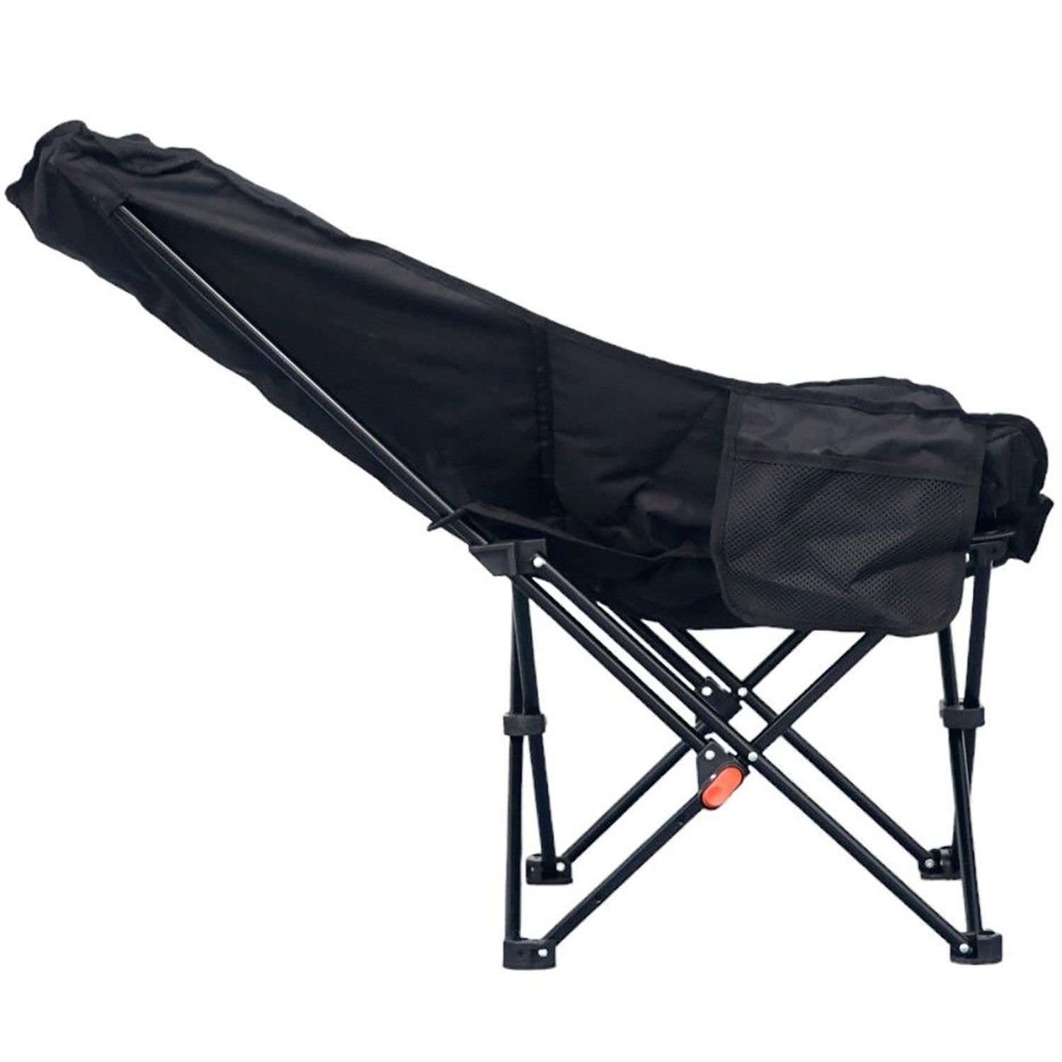 Windcamp Bel Korumalı Katlanabilir Kamp Sandalyesi - Siyah