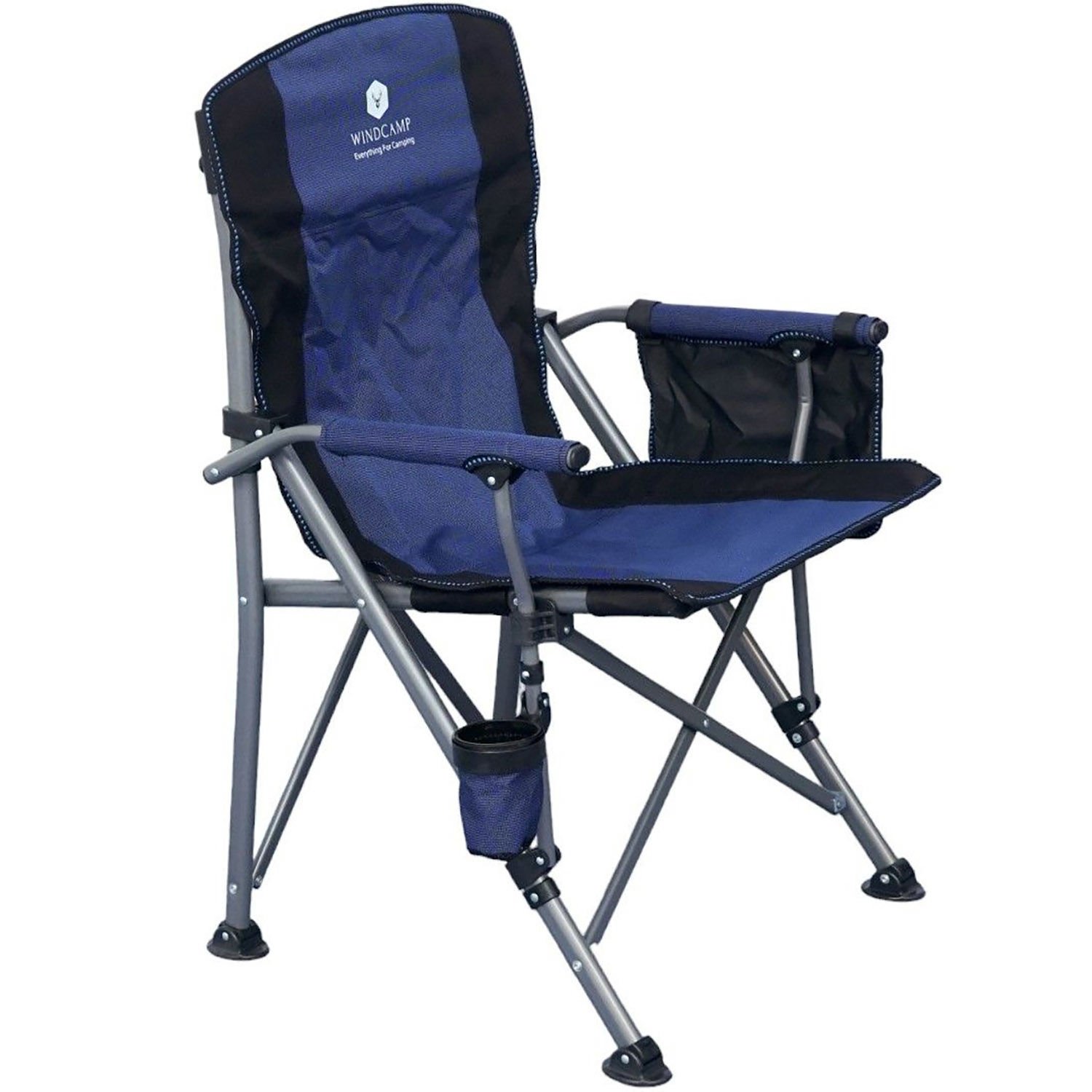 Windcamp Lux Katlanabilir Kamp Sandalyesi - Mavi