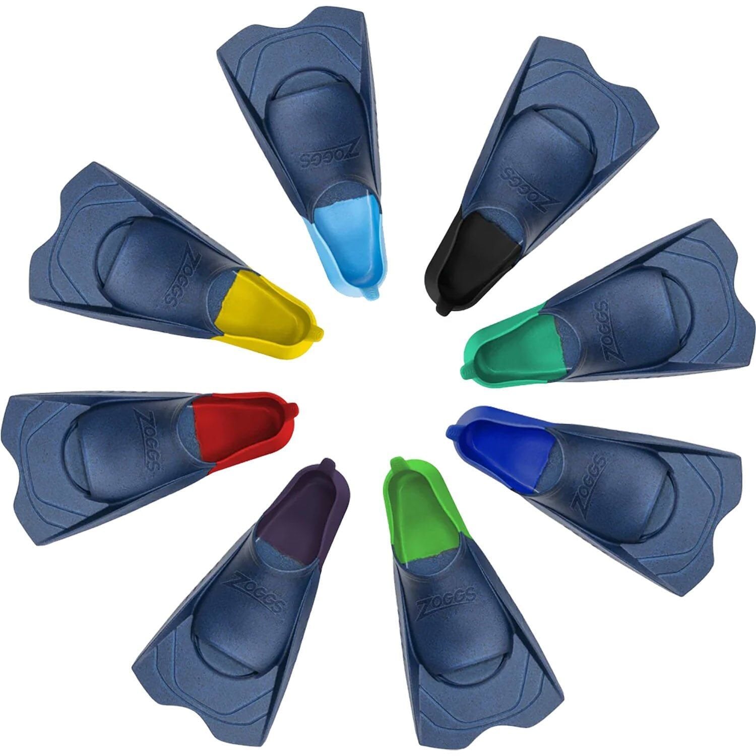 Zoggs Eco Short Blade Fins Unisex Palet Mavi - 41/42