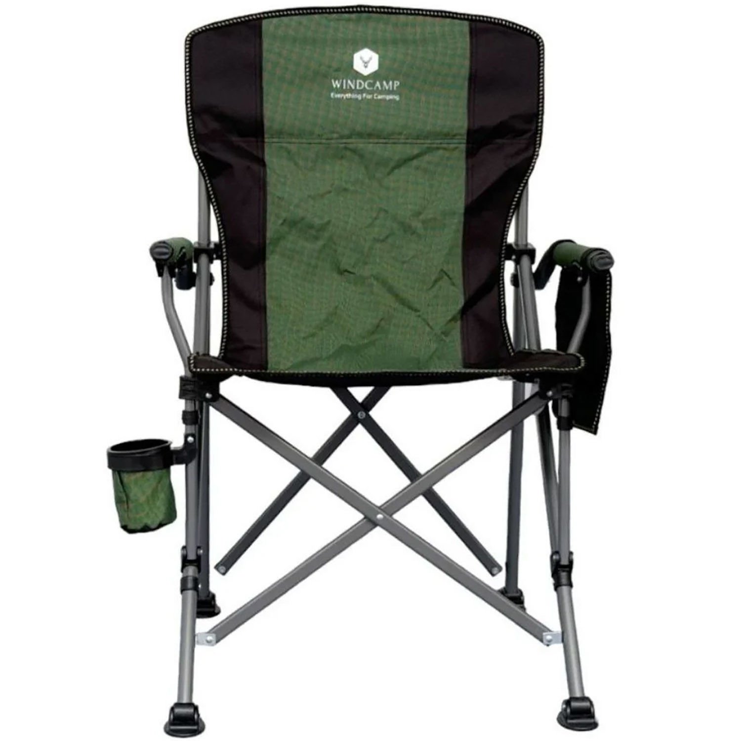 Windcamp Lux Katlanabilir Kamp Sandalyesi - Yeşil