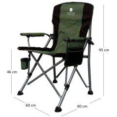 Windcamp Lux Katlanabilir Kamp Sandalyesi - Yeşil