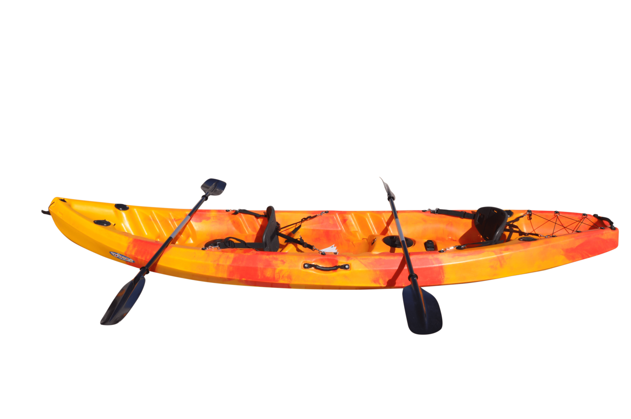 Winner Kayaks NEREUS-2 2+1 Kişilik Kano KIRMIZI-TURUNCU