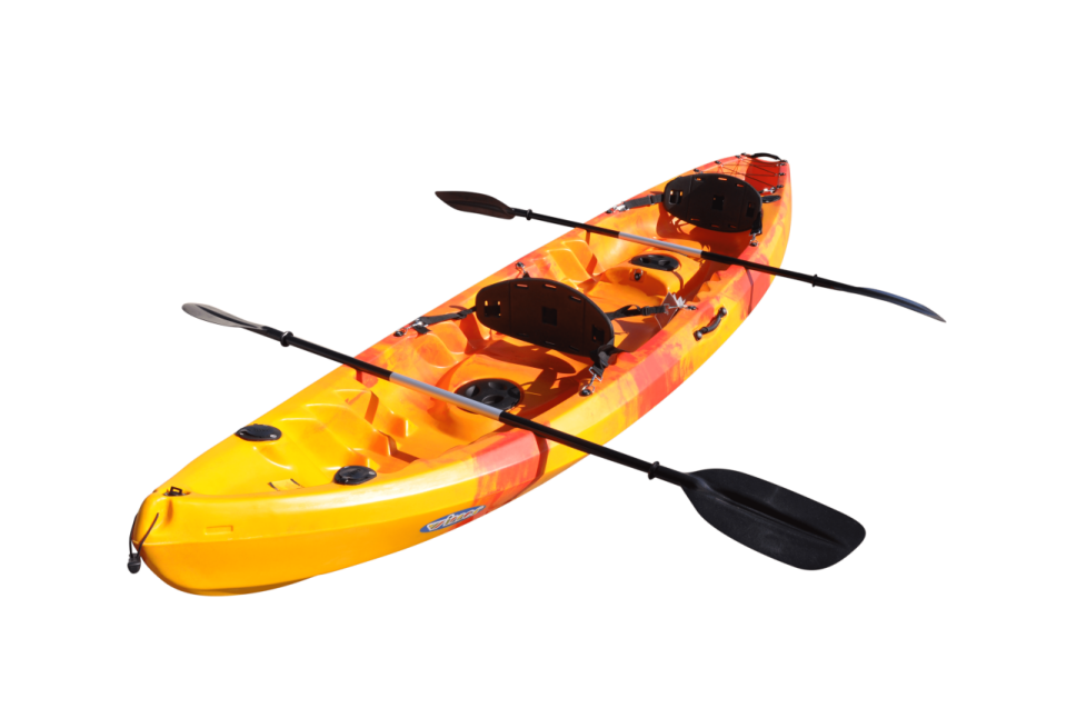 Winner Kayaks NEREUS-2 2+1 Kişilik Kano KIRMIZI-TURUNCU