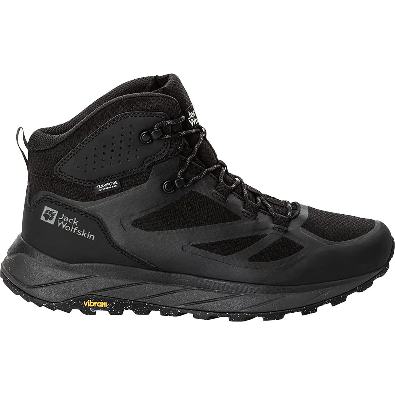 Jack Wolfskin Terraventure Texapore Erkek Bot Siyah - 42,5