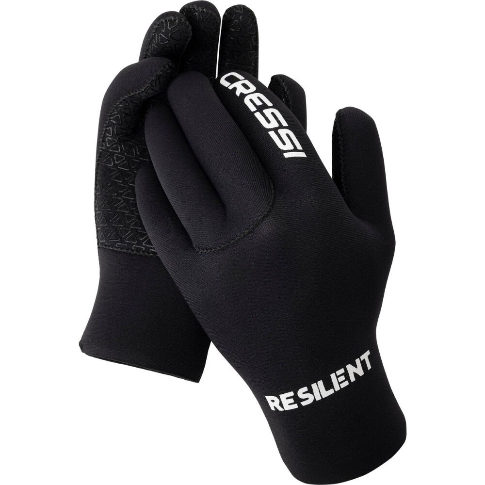 Cressi Resilient Dalış Eldiveni BLACK - 3MM - XL