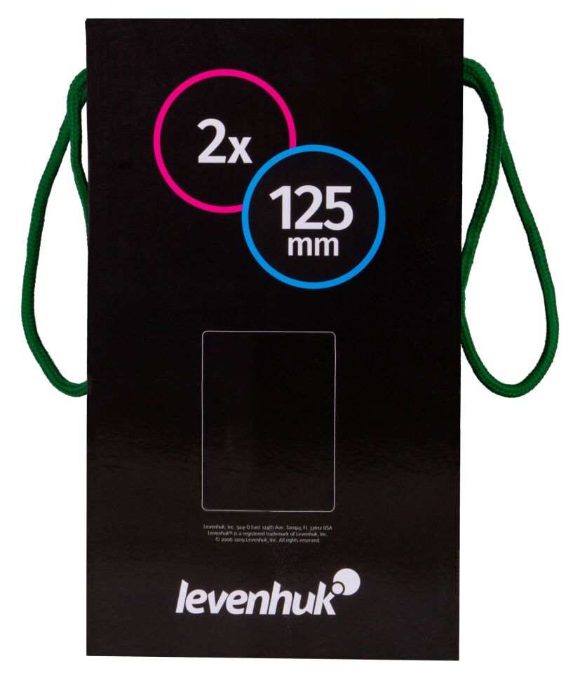 Levenhuk Zeno Lamp ZL7 Siyah Büyüteç