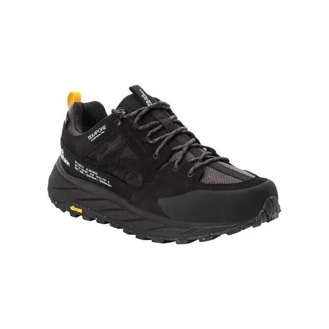 Jack Wolfskin Terraquest Texapore Low Erkek Ayakkabı Siyah - 42,5