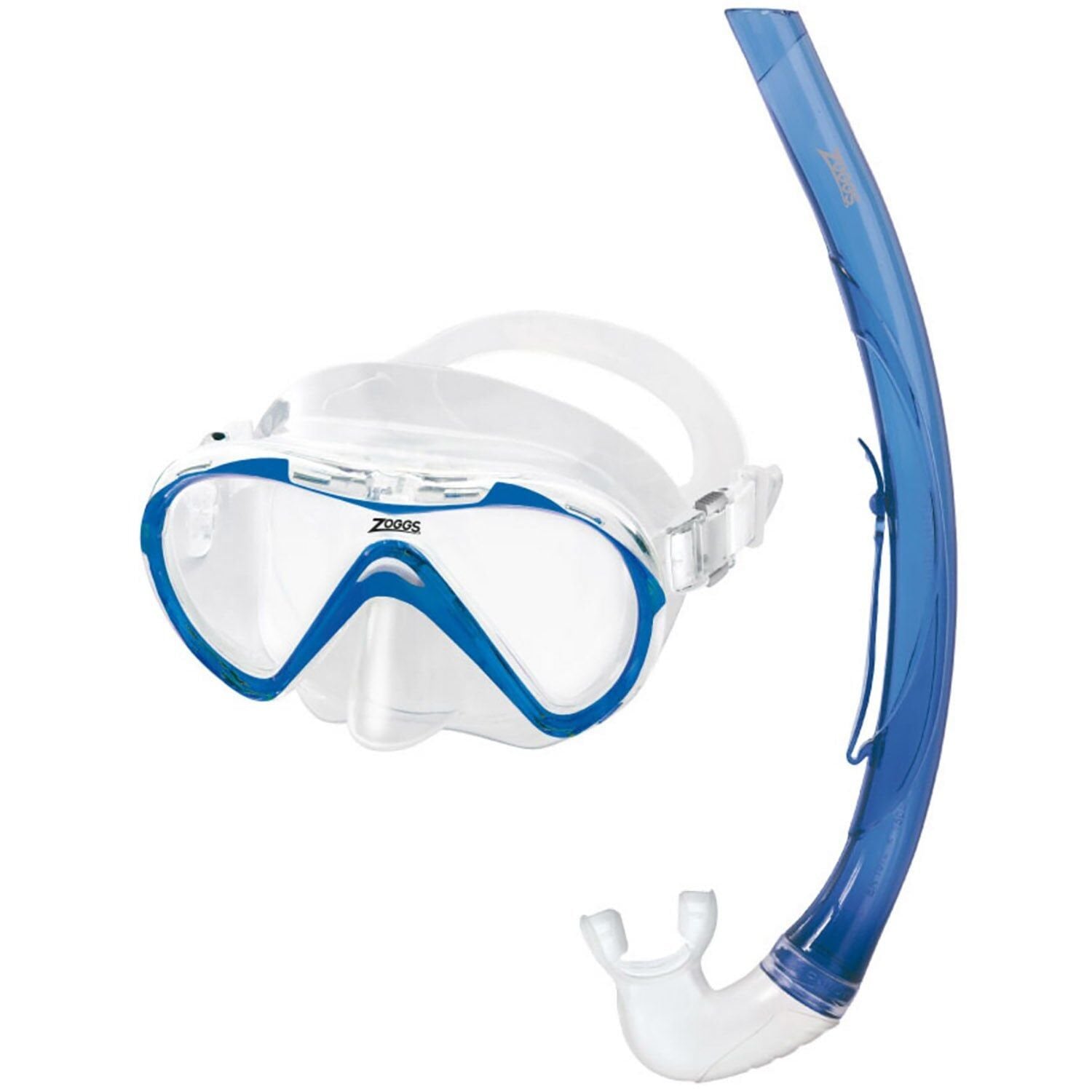 Zoggs Reef Explorer Jr Carton Box Maske Şnorkel Set Mavi - Standart