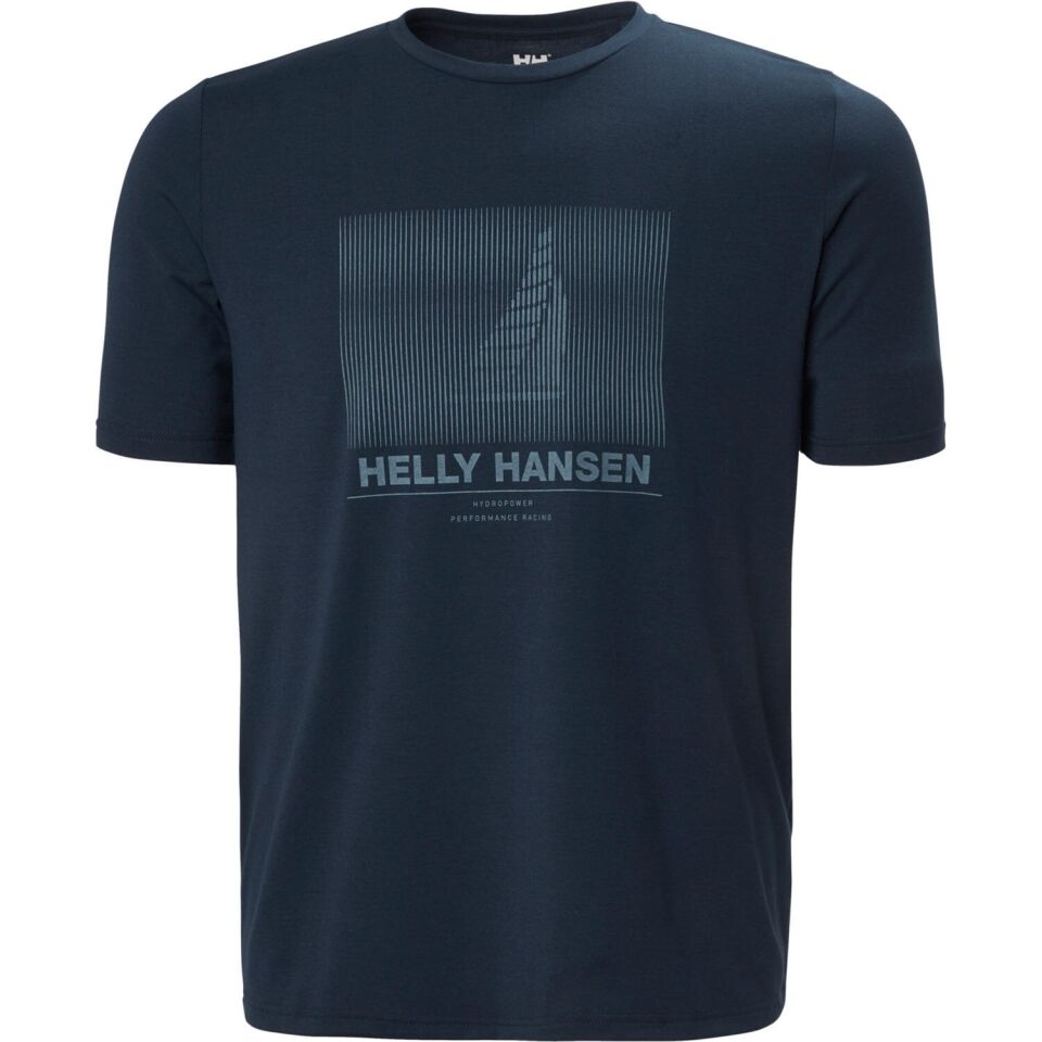 Helly Hansen HP Race Graphic Erkek T-Shirt Lacivert - S