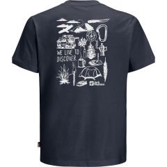 Jack Wolfskin Discover Tee Erkek T-Shirt