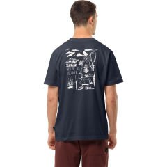 Jack Wolfskin Discover Tee Erkek T-Shirt