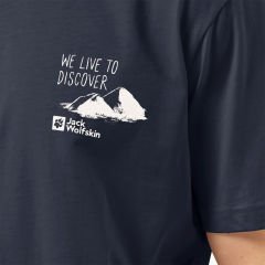 Jack Wolfskin Discover Tee Erkek T-Shirt